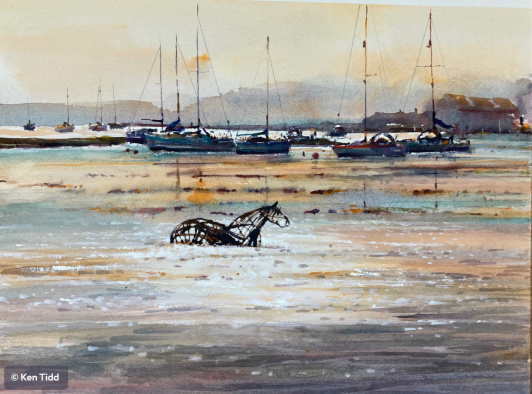 The Lifeboat Horse, Wells harbour, Norfolk