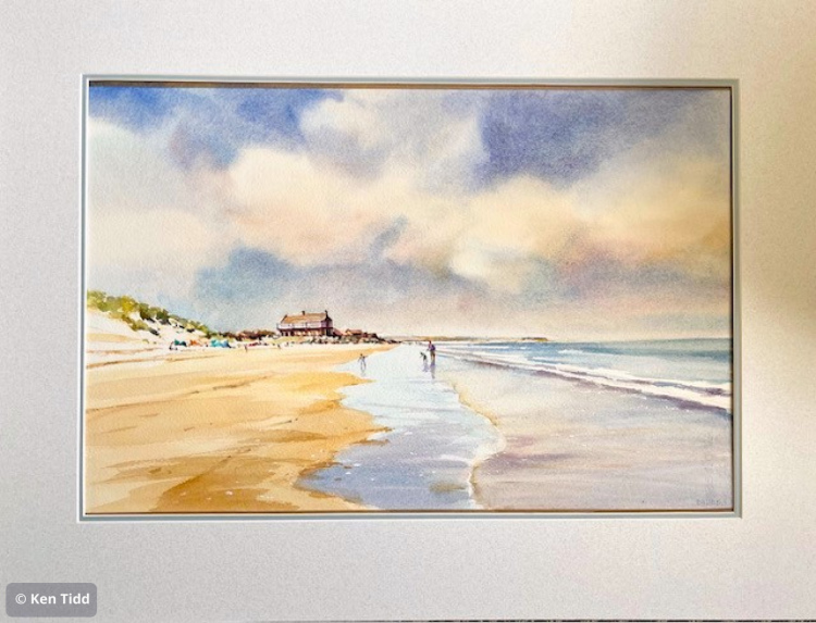 Early days on the the beach, Brancaster, Norfolk
