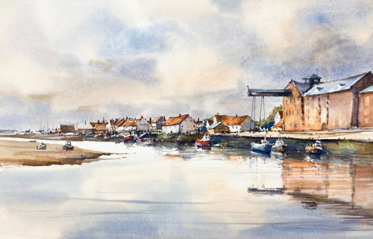 Where the gulls fly.