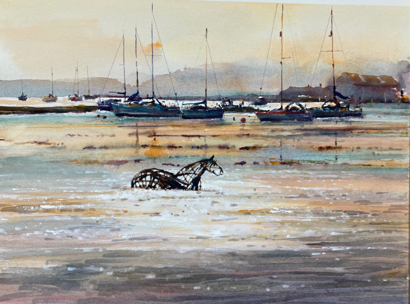 The Lifeboat Horse, Wells harbour, Norfolk