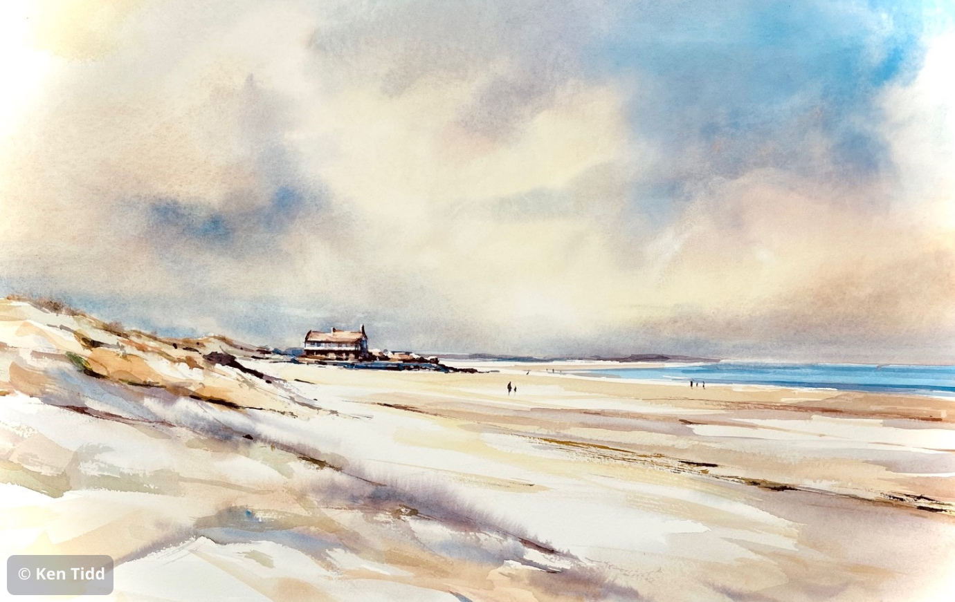 Big sky , Brancaster beach