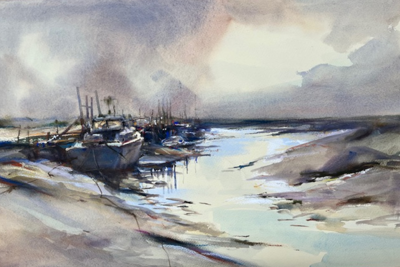 Thornham Harbour, Norfolk.