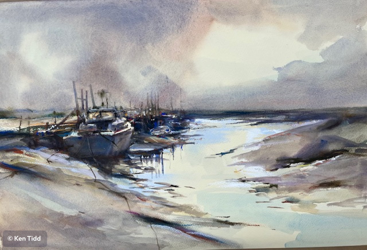 Thornham Harbour, Norfolk.